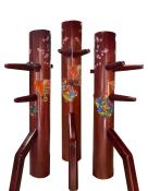 17th year anniversary edition Pheonix /Dragon Engraved Wing Chun Dummy