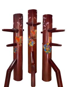 17th year anniversary edition Pheonix /Dragon Engraved Wing Chun Dummy