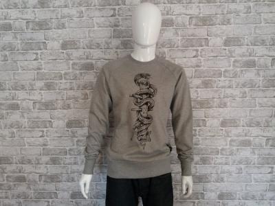 Snake & Dummy  Sweatshirt (gray)