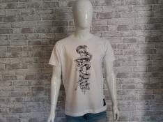 Snake and Dummy  T shirt (white)