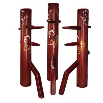 14th year anniversary edition Tiger & Crane Engraved Wing Chun Dummy