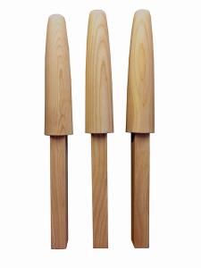 Unfinished Arms set of 3 (Arm peg size 2 x 1-5/8)